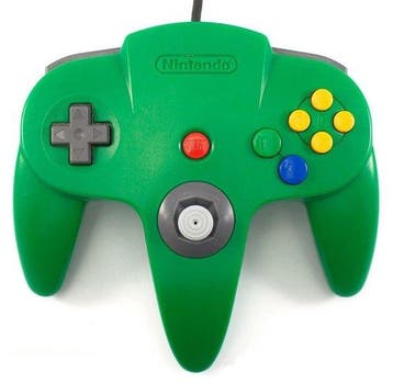 Originele Nintendo 64 Controller Green, Verzenden