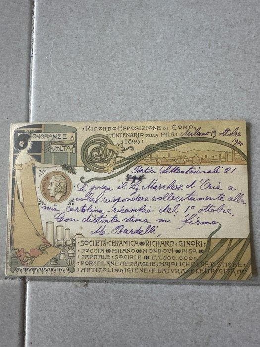 Italië - Ansichtkaart (5) - 1900-1900, Collections, Cartes postales | Étranger