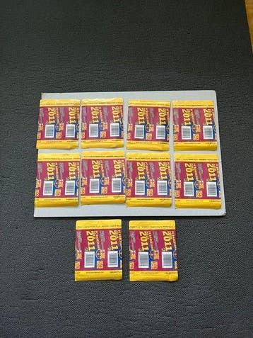 10 Sealed Packs Panini FC Barcelona 2010-2011 Lionel Messi