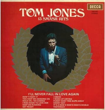 Tom Jones - 13 Smash Hits, Verzenden, Gebruikt