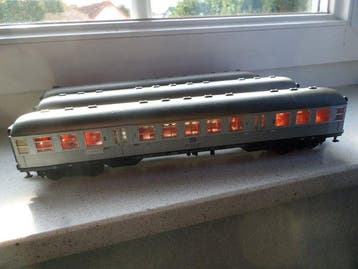 Fleischmann H0 - Ensemble de wagons de passagers pour trains, Nieuw