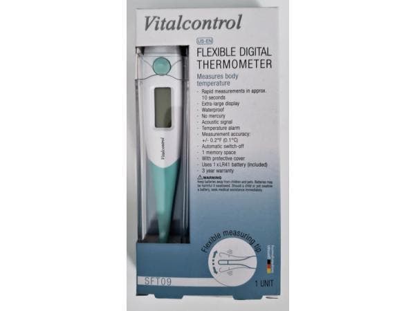Veiling - Vitalcontrol Flexible Digital Thermometer SFT09, Diversen, Overige Diversen, Nieuw