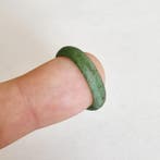 Oud-Birmaans jadeiet Oeroude Ring - 21 mm (Zonder