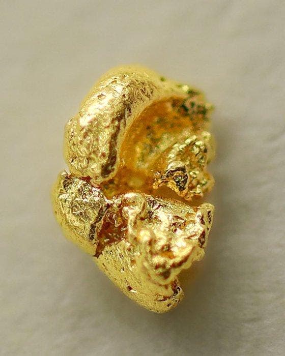 Goud Goud nugget- 0.41 g - (1), Collections, Minéraux & Fossiles