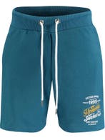Korte Joggingbroek Heren Blauw Met Sluitkoorden Hollifield, Verzenden, Nieuw