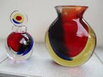 Michele Onesto - Bocal (2) - Flacon Vase - Verre de Murano -