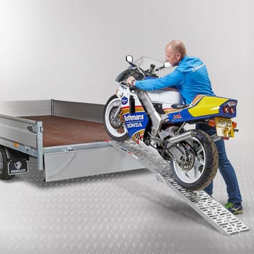 Datona Extra verstevigde oprijplaat voor motoren - 225 cm -, Ophalen of Verzenden