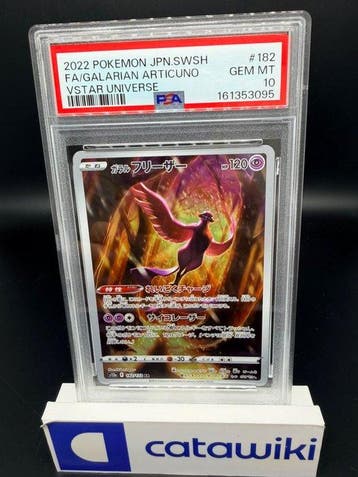 Pokémon - 1 Graded card - Galarian Articuno 182/172 PSA 10 -