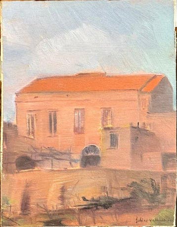 Felice Vellan (1889-1976), Attr. - Casolare