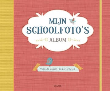 Deltas Fotoalbum: Mijn Schoolfotos Rood — zo goed als nieuw, Verzenden, Nieuw