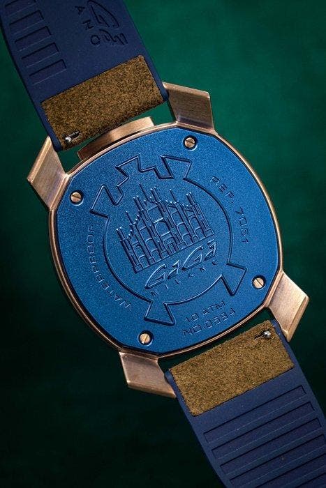 GaGà Milano - Frame One Rose Gold - 7051.01 - Heren - 2020+, Handtassen en Accessoires, Horloges | Heren