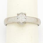 Ring - 18 karaat Witgoud - 0.50ct. tw. Diamant (Natuurlijk), Nieuw