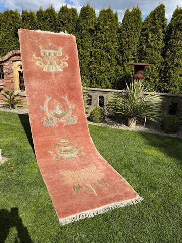 Top Nepal modern en design runner - Tapijt - 350 cm - 100 cm, Nieuw