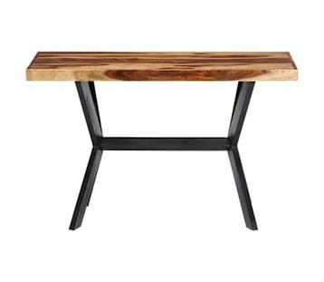 Table bois massif 120x60cm - Seconde chance -35% (eettafel), Verzenden, Industrieel