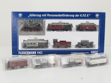 Schaal H0 Fleischmann NEW OLD STOCK COMPLETE SET 4902, 85..., Ophalen of Verzenden, Overige typen