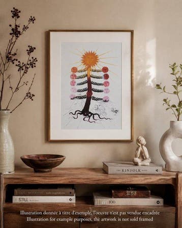 Salvador Dali (1904-1989) - Flordali : Arbre visage