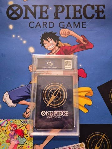 Bandai - 1 Graded card - One Piece - Demon Aura Nine Sword, Hobby en Vrije tijd, Verzamelkaartspellen | Overige, Nieuw