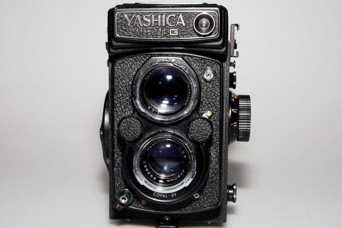 Yashica Mat-124 G Twin lens reflex camera (TLR), Audio, Tv en Foto, Fotocamera's Analoog
