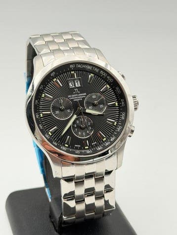 Jacques Lemans - chronograph gran data swiss made - Sans, Nieuw