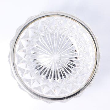 NO RESERVE - Gebrüder Kühn - Bonbon mand - Kristal, .925