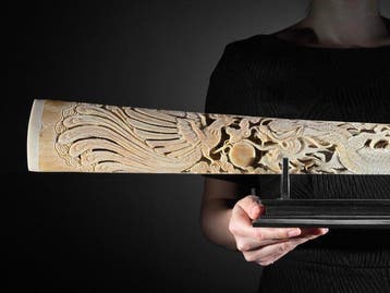 GEEN RESERVEPRIJS - Fijn gegraveerd, gepatineerd, Antiek en Kunst