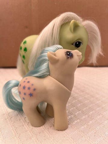 Hasbro - El Greco - Figuur - Rare G1 My Little Pony El Greco