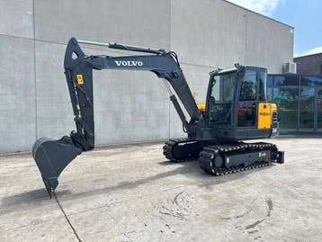 Veiling: Midigraafmachine Volvo EC60C Diesel 2014, Ophalen