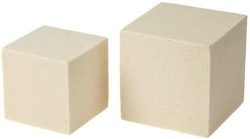 Kubus Droogschuim SEC 12x12x12 cm voor droog en kunstbloemen, Hobby en Vrije tijd, Nieuw