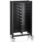 Regaalwagen | MENSA BLACK | Aluminium/Hout | 2x 10 Etages, Zakelijke goederen, Horeca | Keukenapparatuur, Verzenden, Nieuw in verpakking