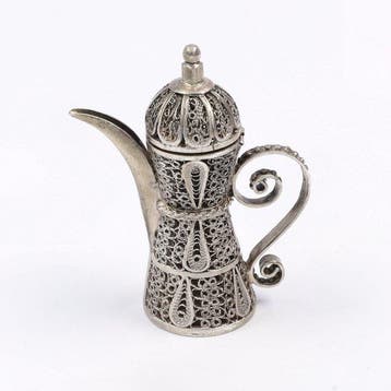 Miniatuur servies - Egypte - Figurine (6) - Argent 900