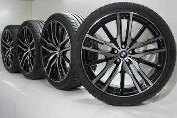 BMW X5 G05 X6 G06 742M 22 inch velgen Hankook Zomerbanden Or, Ophalen of Verzenden