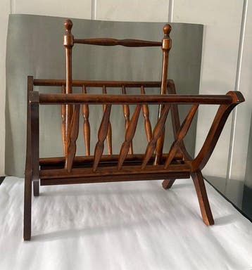 Tijdschriftenhouder - Teak