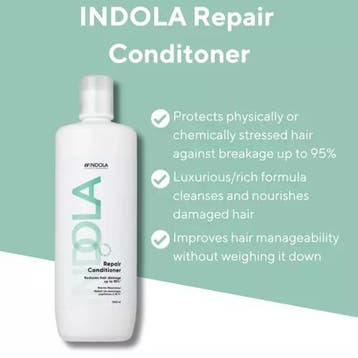 Indola Repair Conditioner, Verzenden, Nieuw, Gel, Wax, Haarlak of Mousse