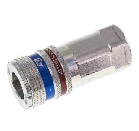 Staal/Messing DN 10.4 Safety Luchtkoppeling Snelkoppeling G, Bricolage & Construction, Bricolage & Rénovation Autre, Envoi