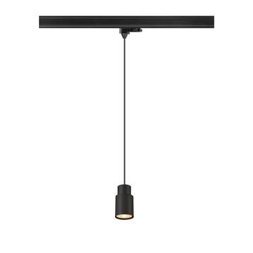 PURI 2.0 Tube 3-Fase Rail hanglamp GU10 Zwart, Verzenden