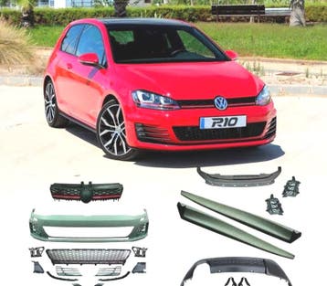 Kit Carrosserie Pour Volkswagen Vw Golf 7 Look Gti 12-17 Sra, Autos : Pièces & Accessoires, Carrosserie & Tôlerie, Verzenden