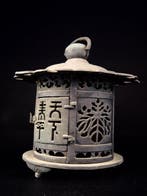 Plafondlamp - Zeldzame Japanse bronzen hangende lantaarn