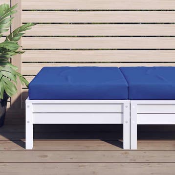 vidaXL Palletkussen 60x60x9,5 cm oxford stof blauw, Huis en Inrichting, Verzenden, Nieuw