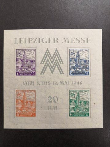 Geallieerde bezetting - Duitsland (Sovjet-zone) 1946 -, Postzegels en Munten, Gestempeld