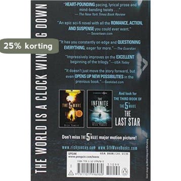 The Infinite Sea 9781101996980 Rick Yancey, Boeken, Verzenden, Gelezen, Rick Yancey