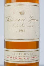 1986 Château dYquem - Sauternes 1er Cru Supérieur - 1, Collections, Vins
