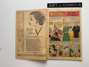 Kathy #10 - 1 Comic - EO - 1961