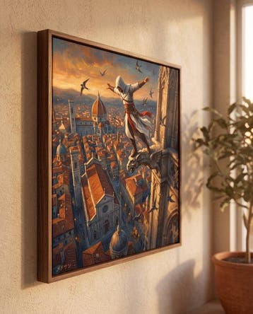 MEDSAN - Assassins Creed, le Saut de la foi à Florence