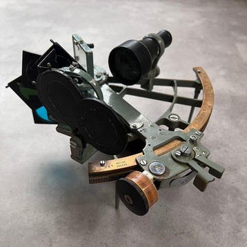 Sextant - Gegoten messing, Messing - Tamaya & Co. Ltd ,Ginza
