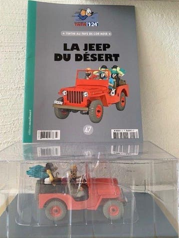 Moulinsart/Hachette - Tintin - 1 - Voiture 1/24 - La Jeep du
