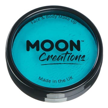 Moon Creations Pro Face Paint Cake Pots Turquoise 36g, Hobby en Vrije tijd, Verzenden, Nieuw