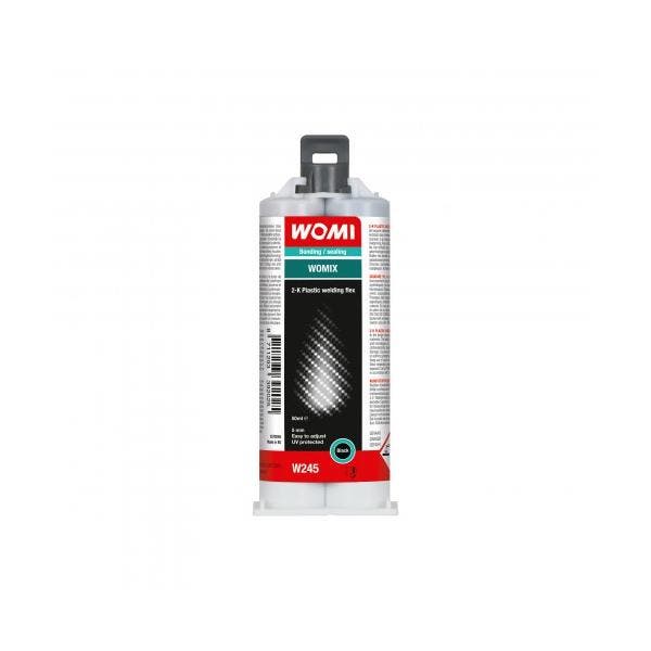 2K Plastic Welding Flex 50ml Zwart - Womi W245 (Lijm), Auto diversen, Autogereedschap, Nieuw, Verzenden