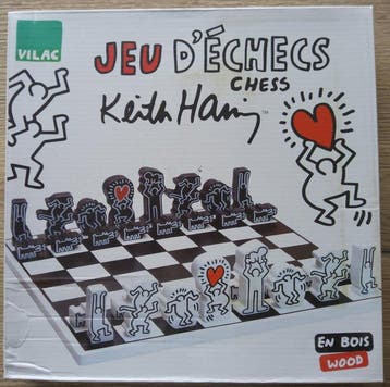 Keith Haring - Jeu déchecs - Jeu déchecs Keith Haring -