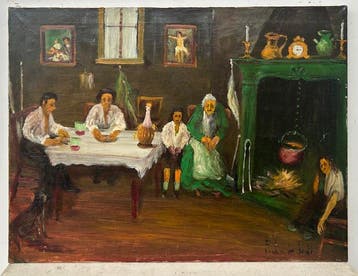 Pedi Da Lodi (1903-1996) - La cena in famiglia