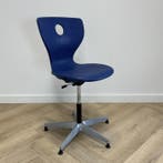 PantoMove verstelbare zithoogte  leerlingstoel, blauw -grijs, Maison & Meubles, Bureaustoel